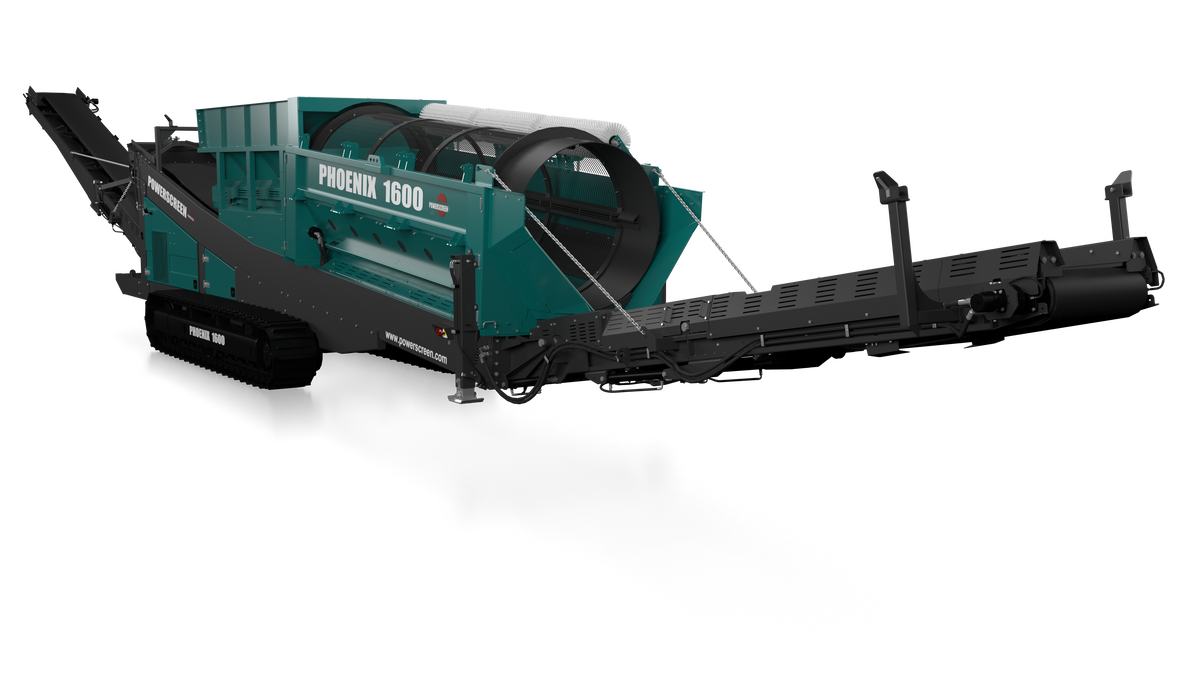 Phoenix 1600 Track Trommel – Emerald Equipment Systems Inc