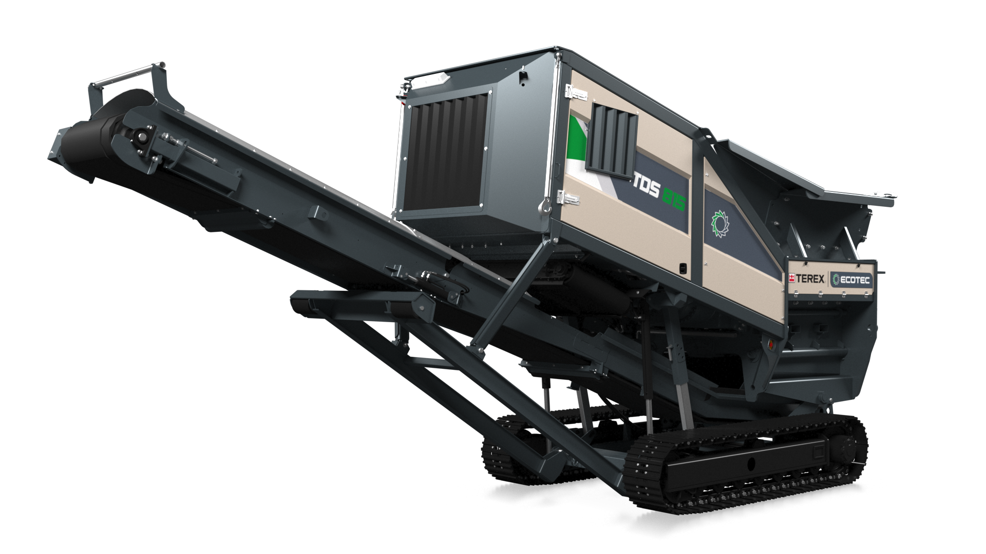 TDS 815 COMPACT SHREDDER – Emerald Equipment Systems Inc