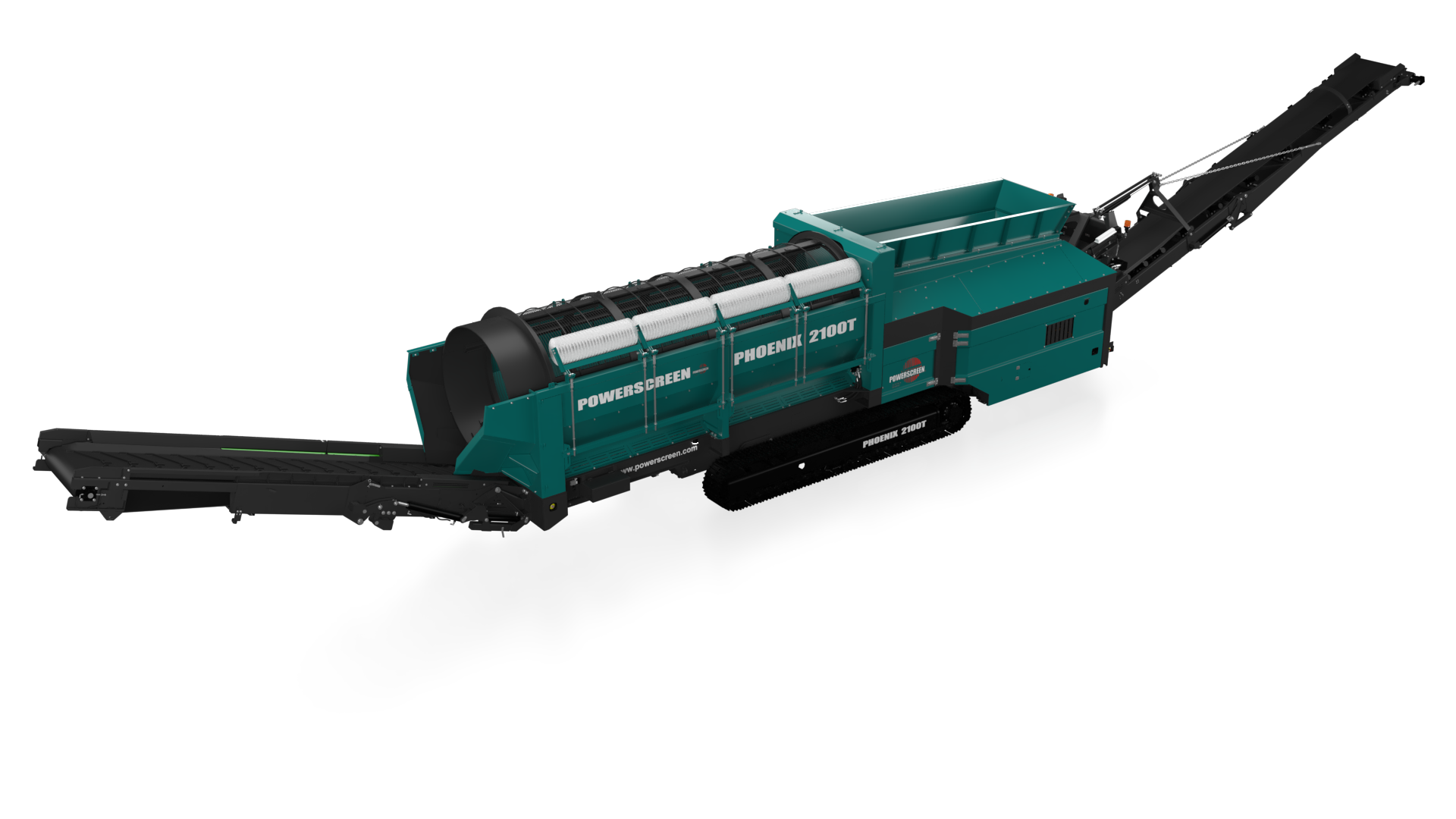 Phoenix 2100 Track Trommel – Emerald Equipment Systems Inc