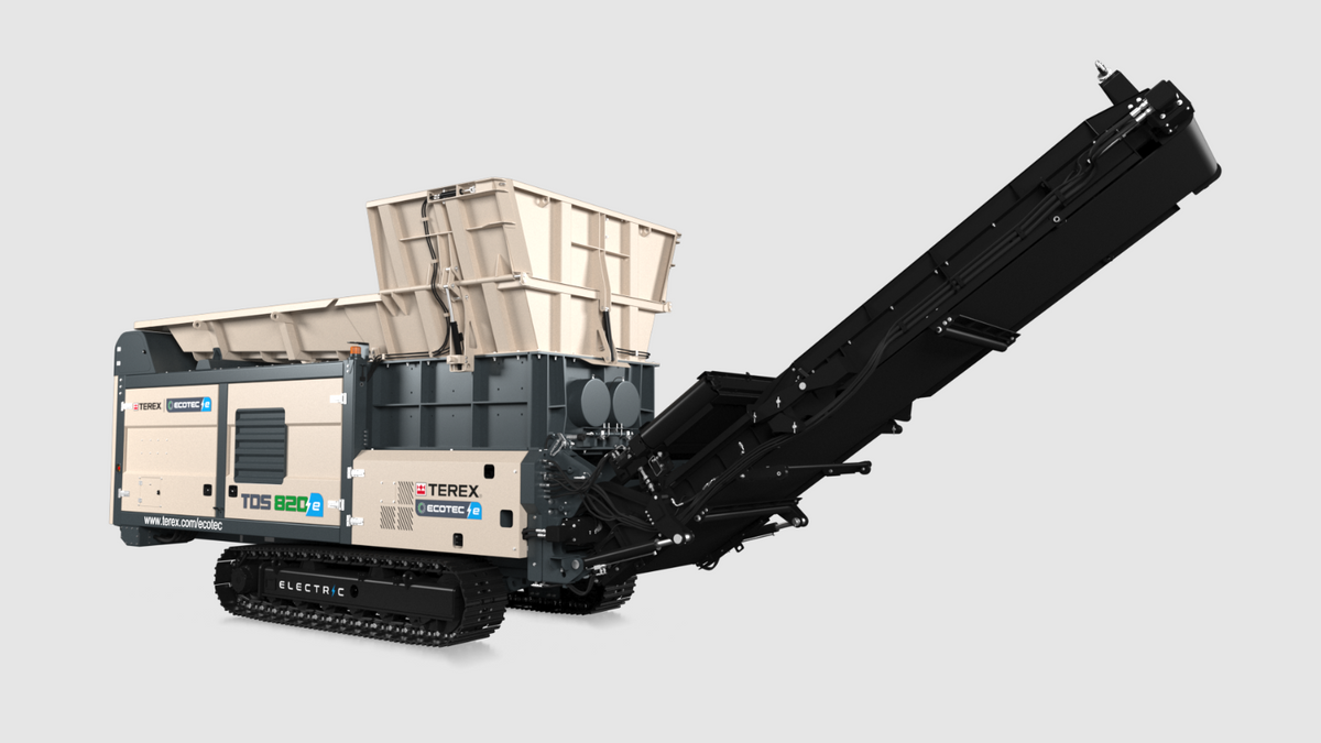 Ed820e TDS 820E SLOW SPEED SHREDDER – Emerald Equipment Systems Inc