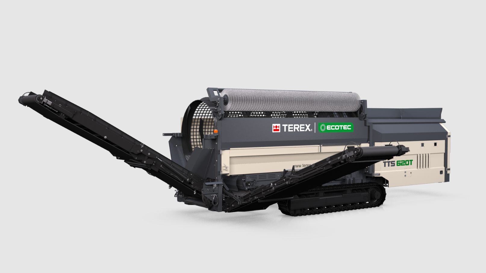 ECOTEC TTS 620T TRACKED TROMMEL SCREEN – Emerald Equipment Systems Inc