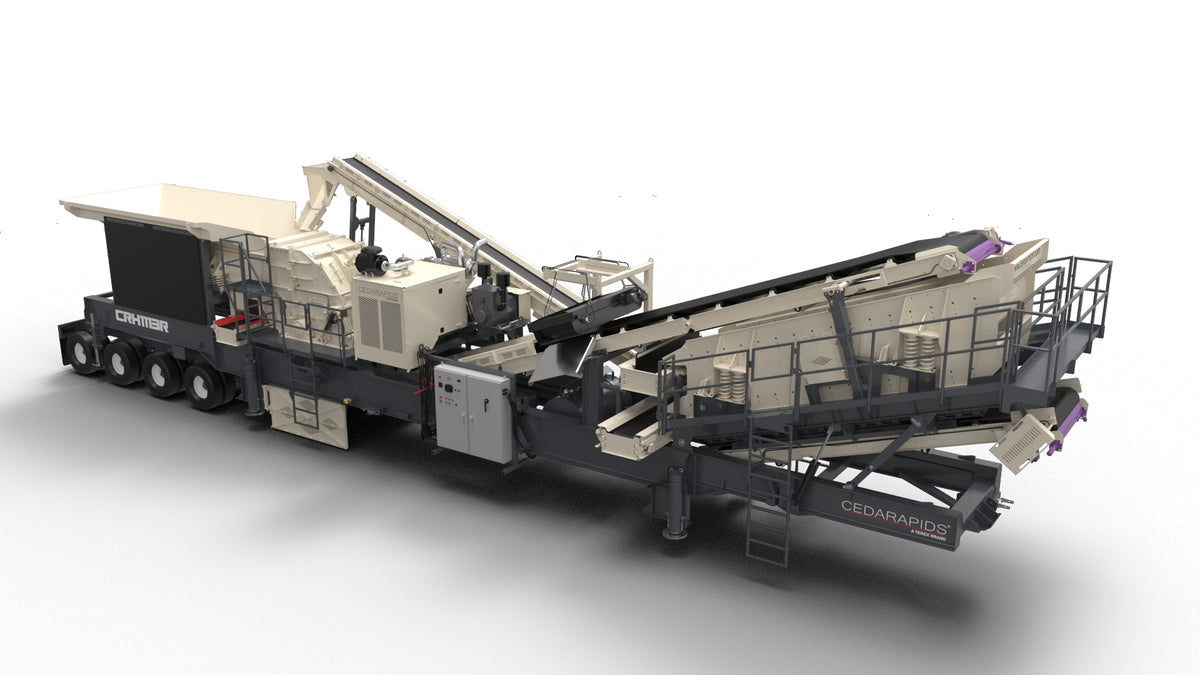 CRH1113R Portable Impactor & Screen Plant – Emerald Equipment Systems Inc