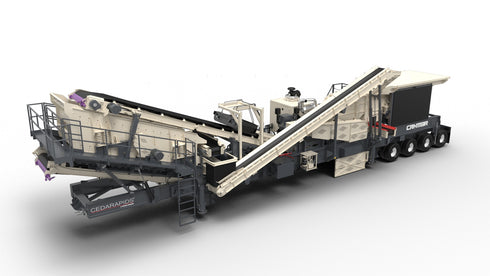 CRH1113R Portable Impactor & Screen Plant – Emerald Equipment Systems Inc