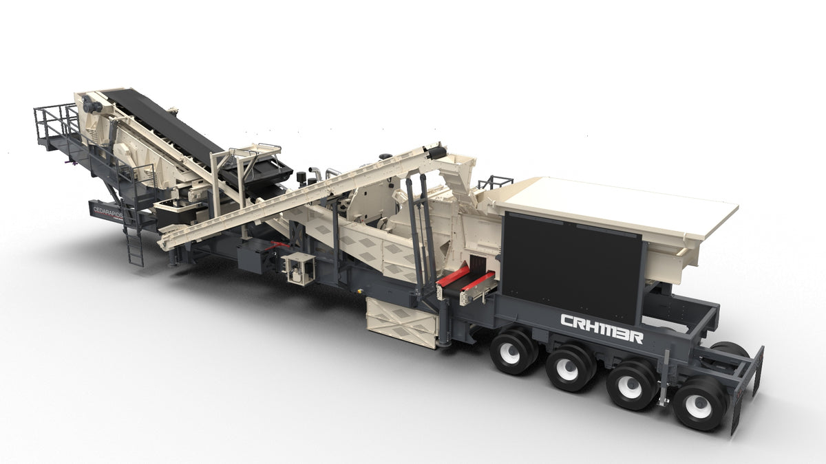 CRH1113R Portable Impactor & Screen Plant – Emerald Equipment Systems Inc