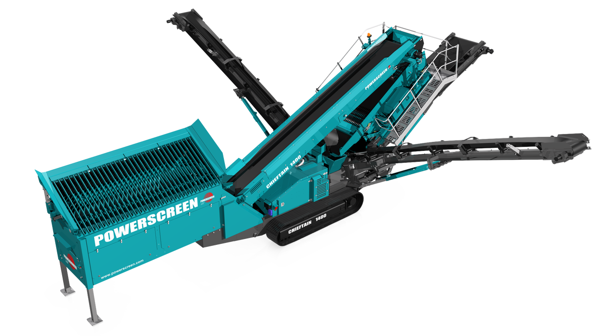 Chieftain Track Rig Chieftain 1400 Track Screener – Emerald Equipment Systems Inc